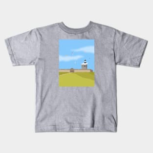 Lighthouse, El Morro, Puerto Rico Kids T-Shirt